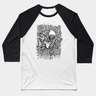 White Knight Baseball T-Shirt